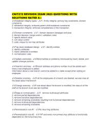 CNIT272 REVISION EXAM 2025 QUESTIONS WITH SOLUTIONS RATED A+