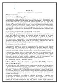 Geografia tesi prova orale marescialli dei carabinieri
