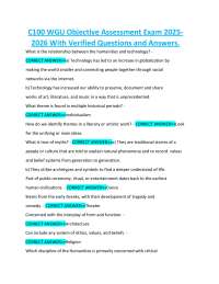 Humanities Exam Questions and Answers