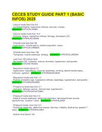 Comprehensive Medical Terminology and Nursing Concepts Study Guide