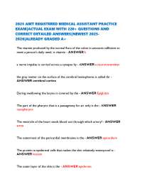 Registered Medical Assistant Practice Exam 2025: 220+ Questions with Detailed Answers