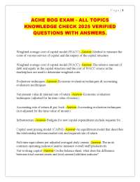 Healthcare Finance Exam Questions and Answers