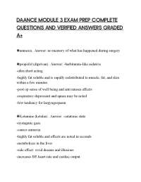 DAANCE MODULE 3 EXAM PREP COMPLETE QUESTIONS AND VERIFIED ANSWERS GRADED A+