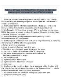 FiTour Group Fitness Certification Exam Quiz with Complete Certified Answers