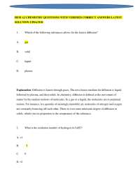 HESI A2 CHEMISTRY QUESTIONS WITH VERIFIED CORRECT ANSWERS LATEST SOLUTION UPDATED A+