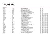 English File Intermediate plus wordlist