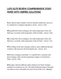 LATG ELITE REVIEW COMPREHENSIVE STUDY PAPER WITH VERIFIED SOLUTIONS
