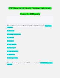 CSET Spanish Subtest 2: Questions and Answers (2025 Update)