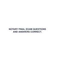 Notary Public Exam Questions and Answers: Illinois Practice Test