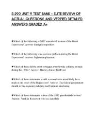 S-290 UNIT 9 TEST BANK – ELITE REVIEW OF ACTUAL QUESTIONS AND VERIFIED DETAILED ANSWERS GR