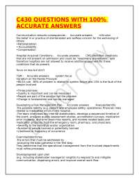 Risk Management: Key Concepts and Accurate Answers