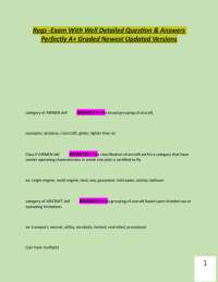 Aviation Regulations Exam: Detailed Q&A for Airmen Certification