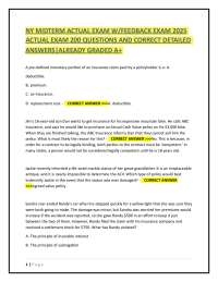 Insurance Exam Questions and Answers: A Comprehensive Review