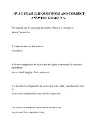 HVAC Exam Questions and Answers: A Comprehensive Study Guide