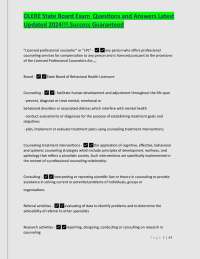 2025 OLERE Exam Study Guide: Updated 2025-2026 Edition with Answers
