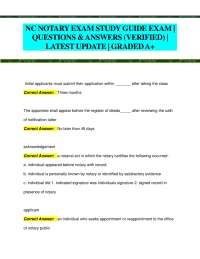NC Notary Exam Study Guide: Questions and Answers