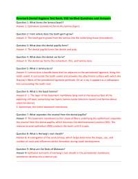 Denmark Dental Hygiene Test Bank: 350 Verified Questions and Answers