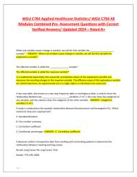WGU C949 DATA STRUCTURES AND ALGORITHMS OA EXAM/ QUESTIONS WITH CORRECT ANSWERS/ RATED A+