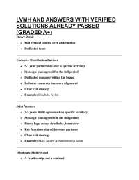 This Inside LVMH 2025 Questions and Answers Guide contains verified and graded A+ solution