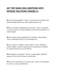 AKT STUDY GUIDE 2026 COMPLETE QUESTIONS AND VERIFIED SOLUTIONS