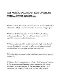 AKT TEST BANK 2026 QUESTIONS WITH DETAILED SOLUTIONS GRADED A+