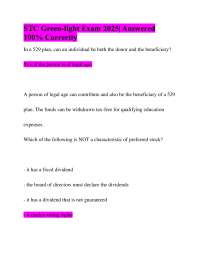 STC Green-light Exam 2025 Questions and Answers