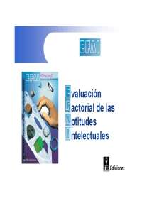 Efai 3 nivel m test psicologia