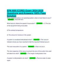EPA 608 Certification Exam: Questions and Answers for 2024-2025