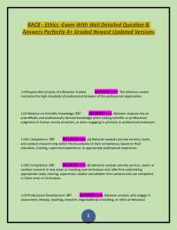 Ethics Exam Questions and Answers for Behavior Analysts