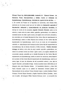 Resumen 2025 de sentencia