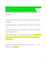5th Grade Educational Assessment Questions and Answers