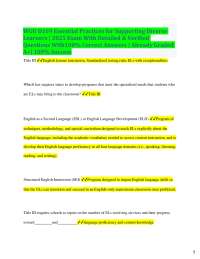 English Learner Instruction and Special Education: Q&A for Exam Prep