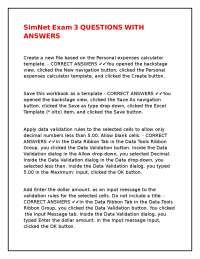 SimNet Exam 3 QUESTIONS WITH ANSWERS