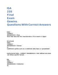Business and Information Systems Exam Questions with Answers