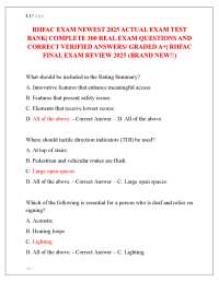 RHFAC Exam Questions and Answers 2025/ 2026: Accessibility Certification Review