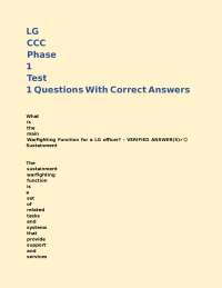 LG Officer Exam Questions and Answers