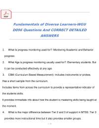 Diverse Learners Fundamentals: Q&A