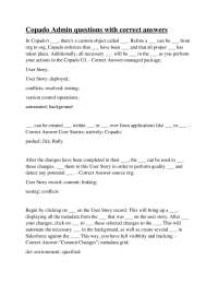 Copado Admin questions with correct answers
