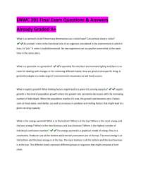 ENWC 201 Final Exam Q&A: Ecology and Wildlife Conservation