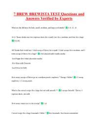 7 Brew Brewista Test: Questions and Answers for Drink Recipes