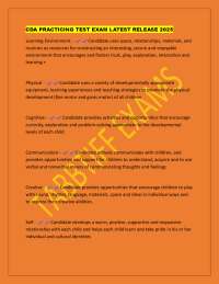 CDA Exam Prep: Key Competencies and Standards Overview