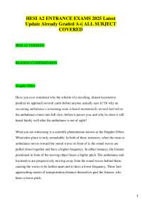 Entrance Exam Practice Questions 2025