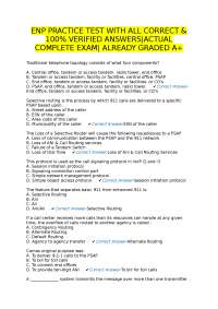Emergency Number Professional (ENP) Practice Test with Verified Answers