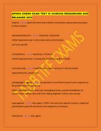 Chemotherapy Drugs: Mechanisms of Action and Cell Cycle Specificity