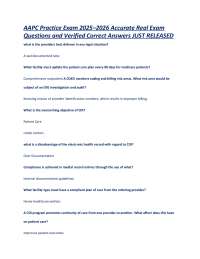AAPC Practice Exam Questions and Answers 2025-2026