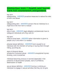 Key Concepts in Health and Social Care: A Comprehensive Glossary