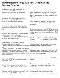 Pathophysiology Test Questions and Answers: Comprehensive Study Guide