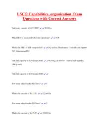 LSCO BSB Exam Questions and Answers