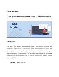 OSI and TCP/IP Models: A Comprehensive Comparison for Network Communication