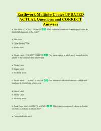 Earthwork Multiple Choice Questions and Answers